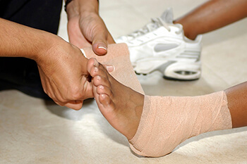 ankle sprains treatment in the West Hollywood, CA 90048 area